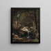 Ruisseau de montagne - Albert Bierstadt — oprawiony obraz na ścianie