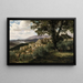 Olevano - Albert Bierstadt — oprawiony obraz na ścianie