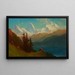 Splendor - Albert Bierstadt — oprawiony obraz na ścianie