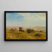L'Ouest sauvage - Albert Bierstadt — oprawiony obraz na ścianie