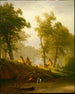 La rivière Wolf au Kansas - Albert Bierstadt — widok dzieła