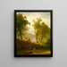 La rivière Wolf au Kansas - Albert Bierstadt — oprawiony obraz na ścianie