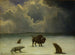 Piętnowany - Albert Bierstadt — widok dzieła