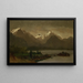 Bez tytułu - Albert Bierstadt — oprawiony obraz na ścianie