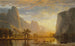 Dolina Yosemite - Albert Bierstadt — widok dzieła