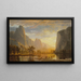 Dolina Yosemite - Albert Bierstadt — oprawiony obraz na ścianie