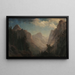 Widok na Dolinę Yosemite - Albert Bierstadt — oprawiony obraz na ścianie