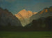 Widok na park Glacier lub Zachód słońca nad szczytem - Albert Bierstadt — widok dzieła