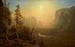 Dolina Yosemite, szlak Glacier Point - Albert Bierstadt — widok dzieła