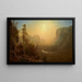 Dolina Yosemite, szlak Glacier Point - Albert Bierstadt — oprawiony obraz na ścianie