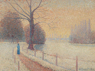 Le Puy en hiver - Albert Dubois-Pillet — widok dzieła