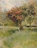 kwitnącej głogu Widok z Chantilly - Albert Edelfelt — widok dzieła