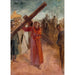 Chrystus niosący krzyż - Albert Edelfelt — widok dzieła