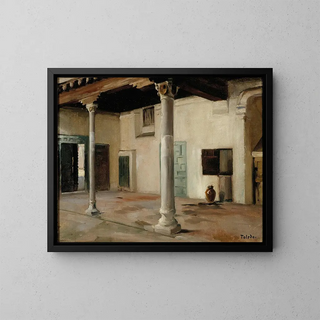 Albert Edelfelt - Courtyard in Toledo.webp