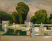 Parku Saint-Cloud w Paryżu - Albert Edelfelt — widok dzieła
