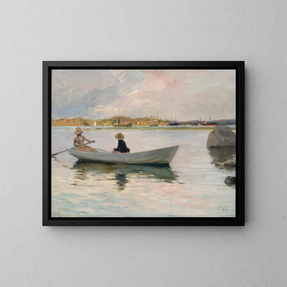 Albert Edelfelt - Girls in a Rowing Boat.webp