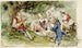 Villa near the spring, étude - Albert Edelfelt — widok dzieła