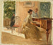 w salonie u Haiko - Albert Edelfelt — widok dzieła