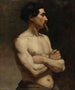 Studium Akademii Manekinów Męskich - Albert Edelfelt — widok dzieła