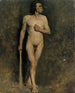 Model męski - Albert Edelfelt — widok dzieła