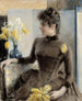 Parisienne - Albert Edelfelt — widok dzieła