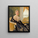 Portret hrabiny Elisabeth Wachtmaister, szkic kompozycji - Albert Edelfelt — oprawiony obraz na ścianie