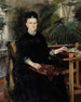 Portret pani Anny Sinebrychoff - Albert Edelfelt — widok dzieła