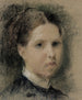 Portret Annie Edelfelt - Albert Edelfelt — widok dzieła