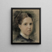 Portret Annie Edelfelt - Albert Edelfelt — oprawiony obraz na ścianie
