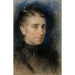 Portret pani Emilie Krohn - Albert Edelfelt — widok dzieła
