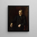 Portret profesora Carla Gustava Estlandera - Albert Edelfelt — oprawiony obraz na ścianie