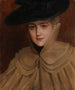 Portret młodej kobiety - Albert Edelfelt — widok dzieła