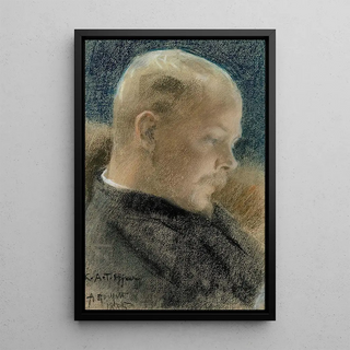 Albert Edelfelt - Portrait of the Author Karl A Tavaststjerna.webp