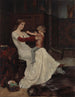Królowa Bianca - Albert Edelfelt — widok dzieła