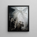 Revelation of Angels to Shepherds - Albert Edelfelt — oprawiony obraz na ścianie