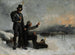 Scena wojny fińskiej - Albert Edelfelt — widok dzieła