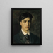 Autoportret - Albert Edelfelt — oprawiony obraz na ścianie