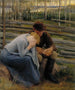 Wariacja na temat smutku ilustracji do wiersza „Na targu we Vernamo” - Albert Edelfelt — widok dzieła