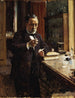 Studium portretu Louisa Pasteura - Albert Edelfelt — widok dzieła