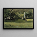 Le Jardin du Musée de Cluny à Paris - Albert Edelfelt — oprawiony obraz na ścianie