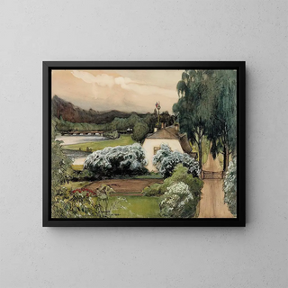Albert Edelfelt - The Foremans House at the Saari Manor.webp