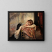La Parisienne Virginie - Albert Edelfelt — oprawiony obraz na ścianie