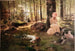Pod brzozami - Albert Edelfelt — widok dzieła