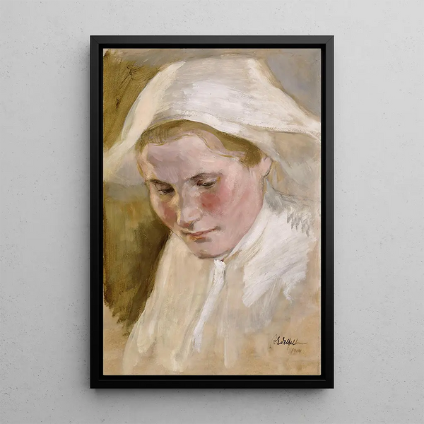 Albert Edelfelt - Womans Head.webp