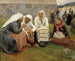 Kobiety przed kościołem w Ruokolahti - Albert Edelfelt — widok dzieła