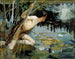 Młody mężczyzna i syrena (szkic) - Albert Edelfelt — widok dzieła