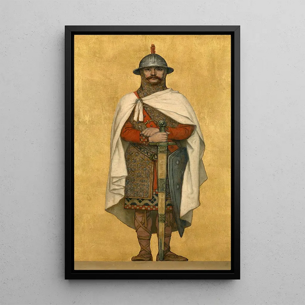 Reprodukcja obrazu Baudouin I z Konstantynopola - Albert Frans Lieven De Vriendt