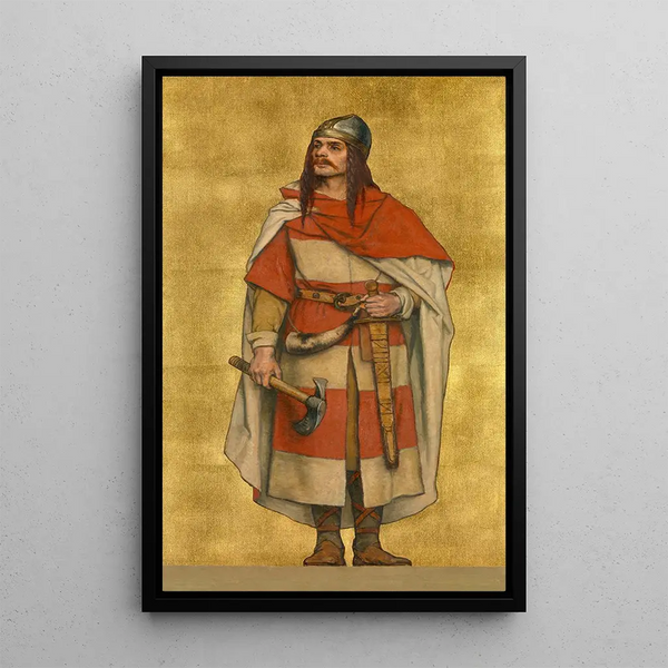 Reprodukcja obrazu Baudouin VII de Flandre - Albert Frans Lieven De Vriendt