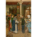 Reprodukcja obrazu Les Magistrats visitent l'atelier de Jan van Eyck - Albert Frans Lieven De Vriendt