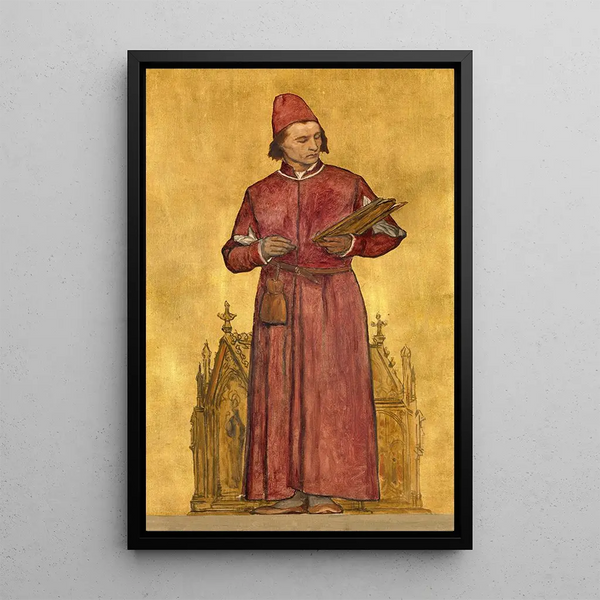 Reprodukcja obrazu Le Peintre Hans Memling - Albert Frans Lieven De Vriendt